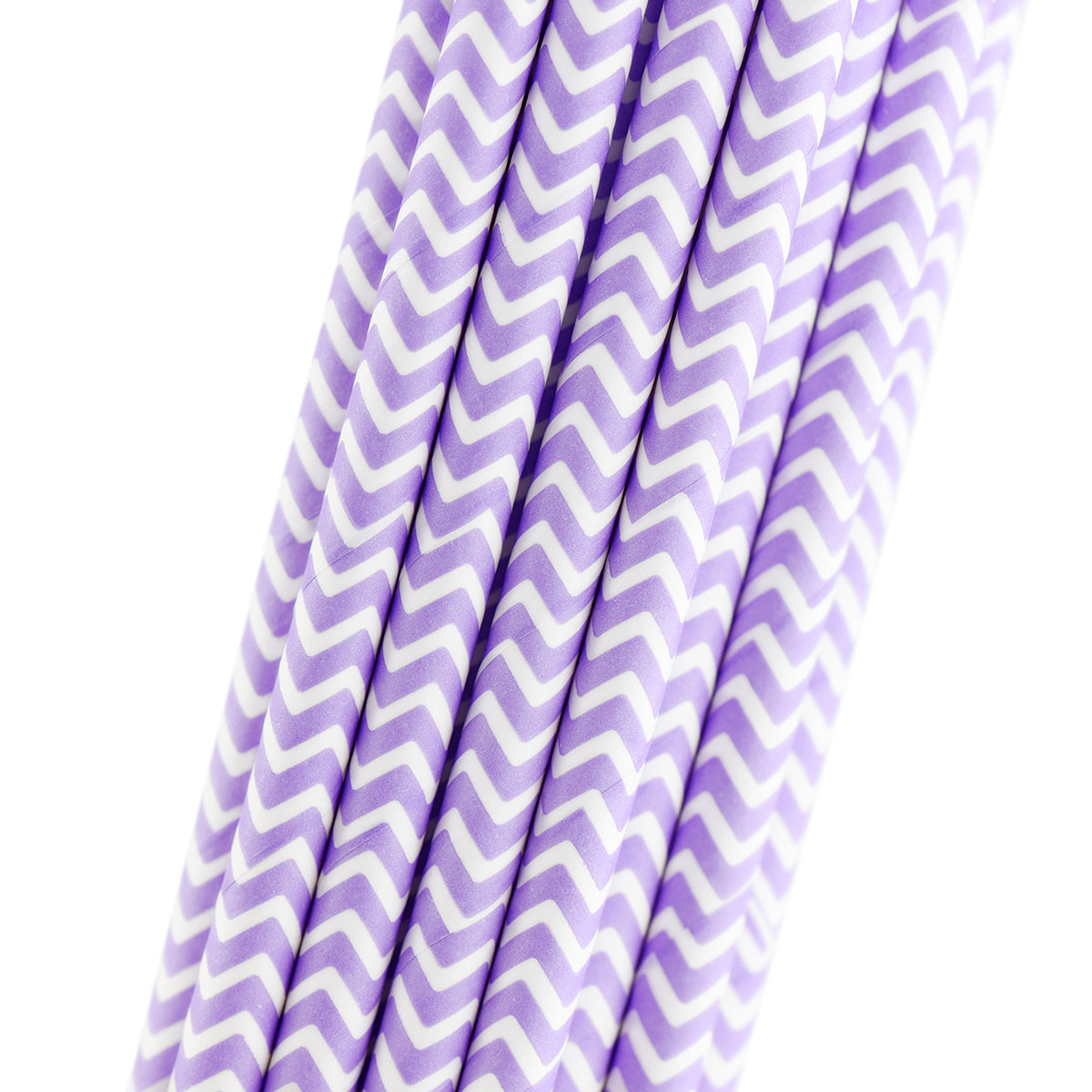 Paper Straws – Angled Stripe