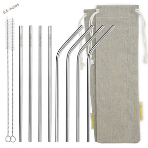 Brandless Metal Straw Set
